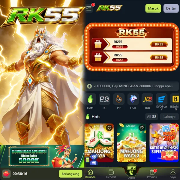 RK55 Slot Anti Rungkad Indonesia