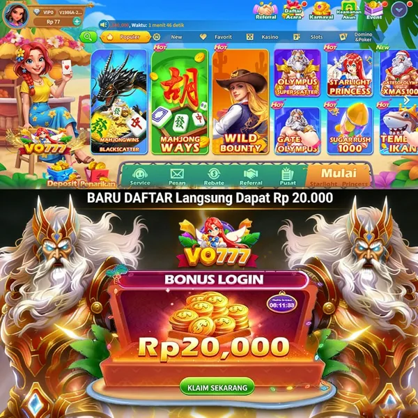 VO777 Login Resmi APK 2026